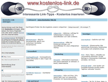 Tablet Screenshot of kostenlos-link.de